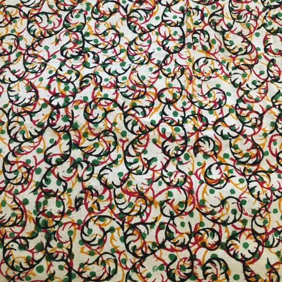 Vintage Hippie Wall Hanging Bed Covering, Dorm Room, Bought in India in the 80s - Picture 8 of 15